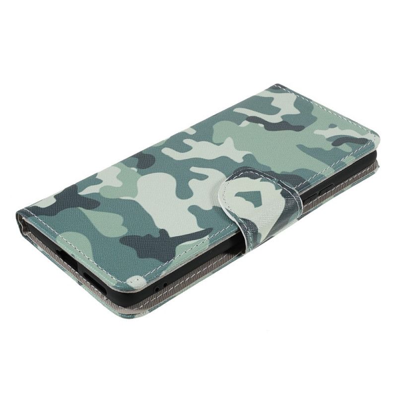 Lederhüllen Für Xiaomi Mi 11t / 11t Pro Militärische Tarnung