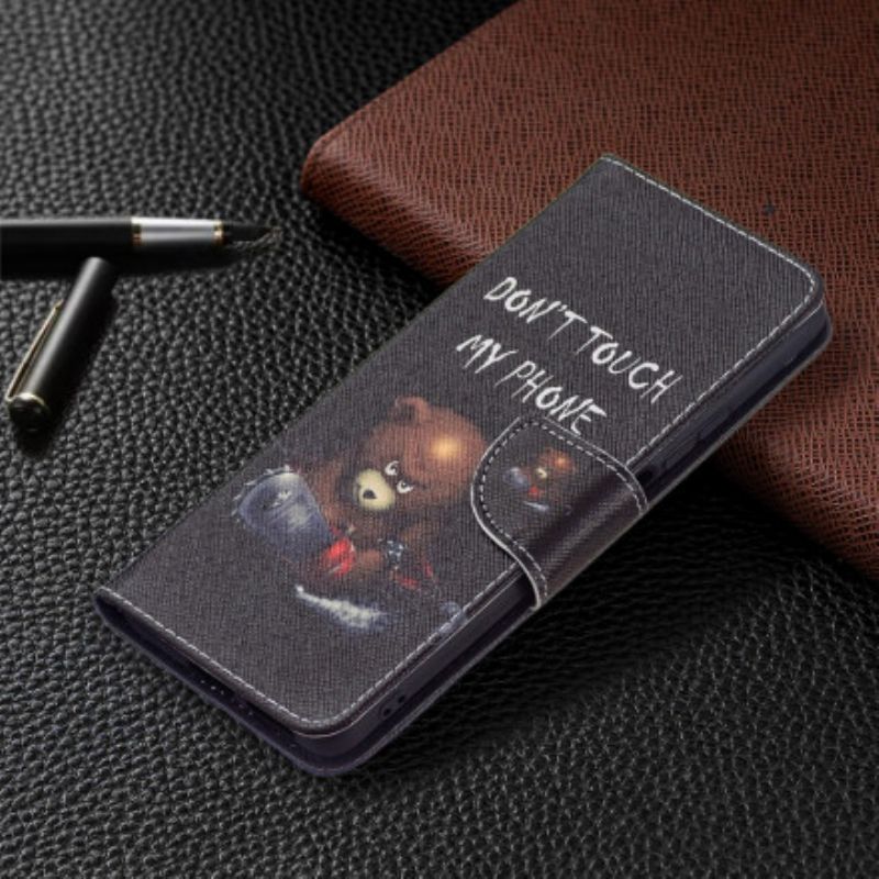 Lederhüllen Xiaomi Mi 11t / 11t Pro Handyhülle Gefährlicher Bär