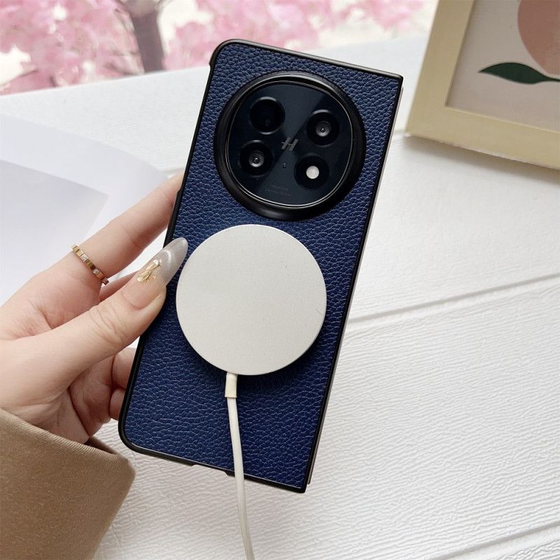 Hülle Oppo Find N5 Handyhülle Magsafe-kompatibles Kunstleder