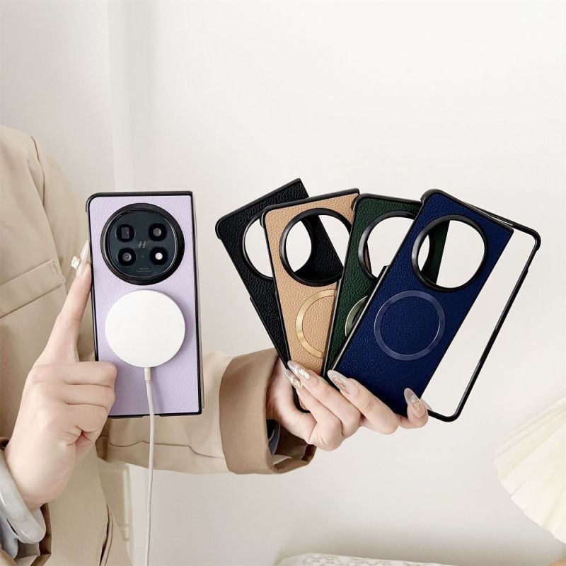Hülle Oppo Find N5 Handyhülle Magsafe-kompatibles Kunstleder