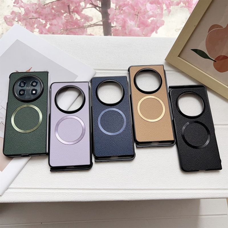 Hülle Oppo Find N5 Handyhülle Magsafe-kompatibles Kunstleder