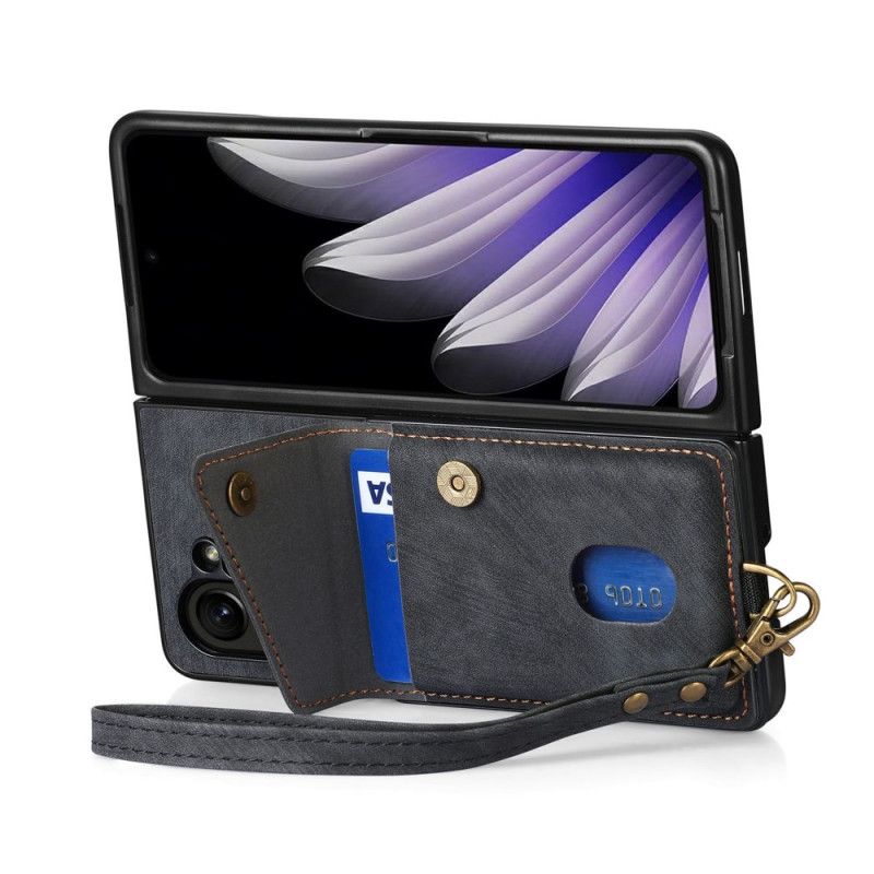 Hülle Oppo Find N5 Kartenhalter Und Ständer