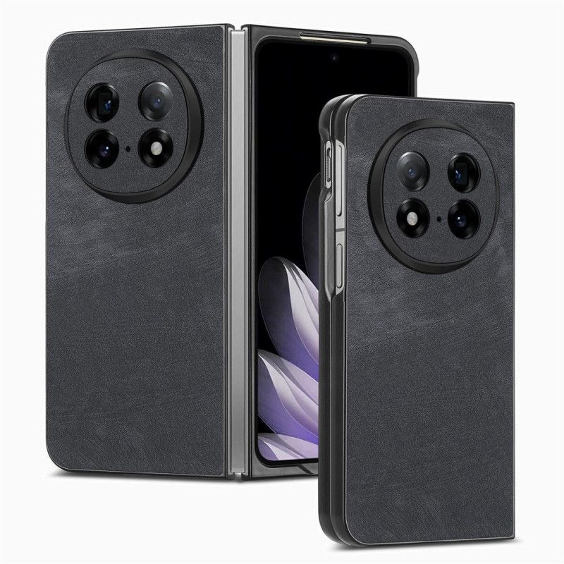Hülle Oppo Find N5 Retro-leder