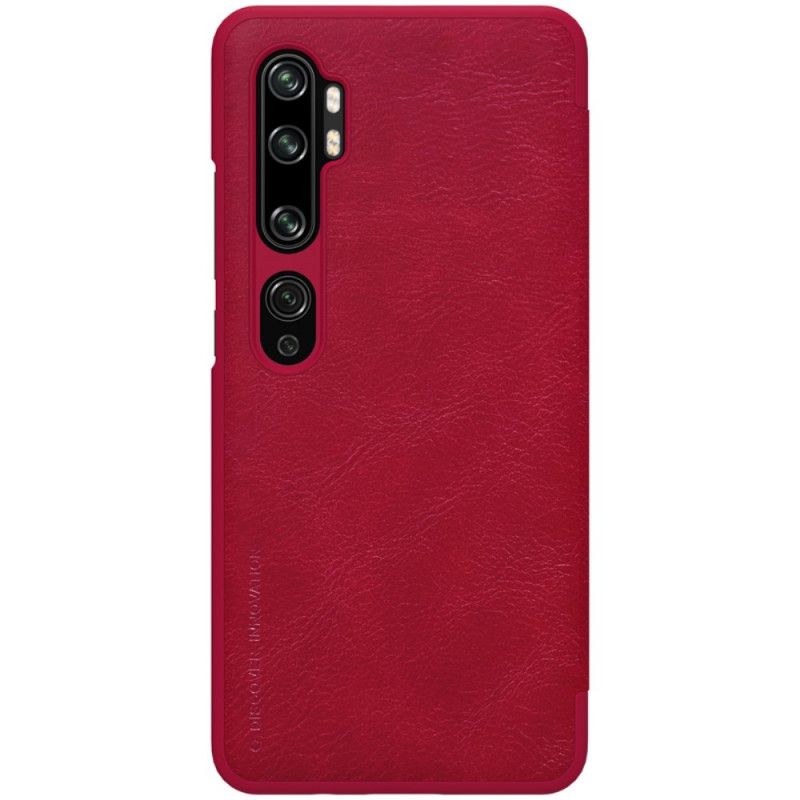 Flip Case Xiaomi Mi Note 10 / 10 Pro Rot Nillkin-Qin-Serie