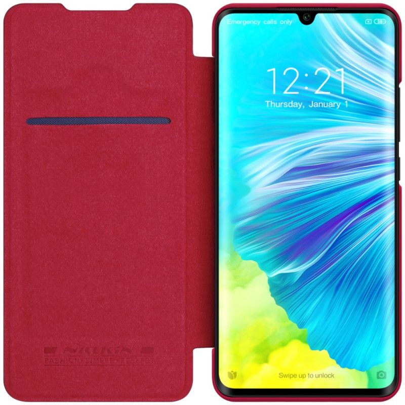 Flip Case Xiaomi Mi Note 10 / 10 Pro Rot Nillkin-Qin-Serie