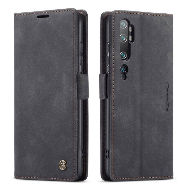 Flip Case Xiaomi Mi Note 10 / 10 Pro Schwarz Ledertasche