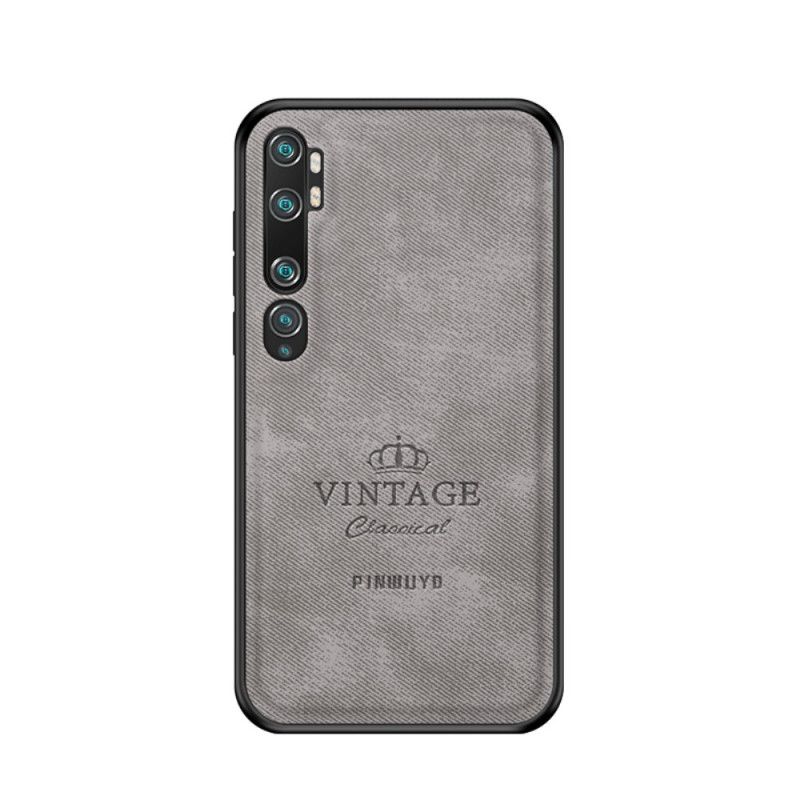 Hülle Für Xiaomi Mi Note 10 / 10 Pro Schwarz Ehrenwerter Vintage Pinwuyo