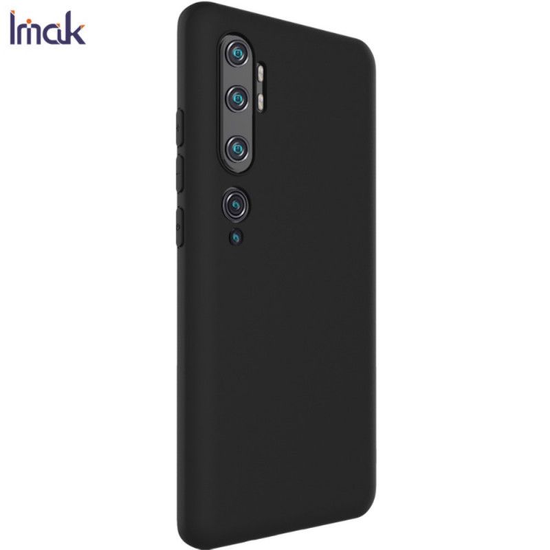 Hülle Für Xiaomi Mi Note 10 / 10 Pro Schwarz Silikonmatte Der Uc-1-Serie Imak