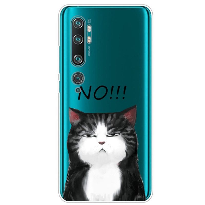 Hülle Xiaomi Mi Note 10 / 10 Pro Die Katze. Die Nein Sagt