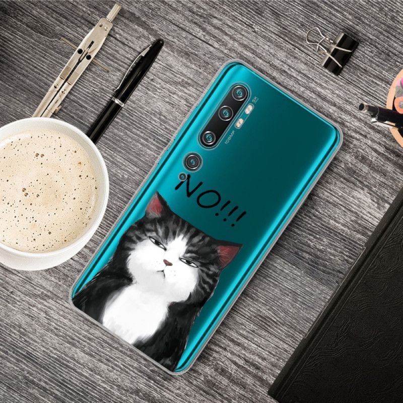 Hülle Xiaomi Mi Note 10 / 10 Pro Die Katze. Die Nein Sagt