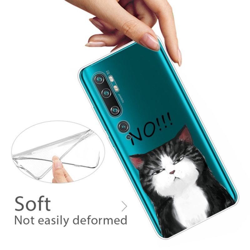 Hülle Xiaomi Mi Note 10 / 10 Pro Die Katze. Die Nein Sagt