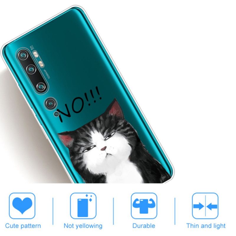 Hülle Xiaomi Mi Note 10 / 10 Pro Die Katze. Die Nein Sagt