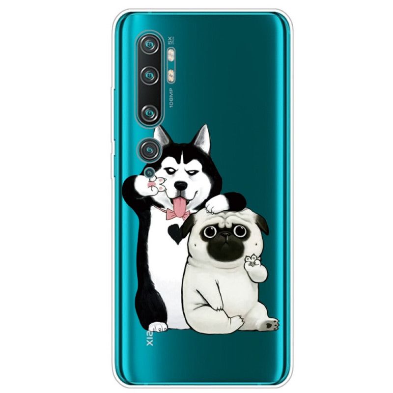 Hülle Xiaomi Mi Note 10 / 10 Pro Lustige Hunde