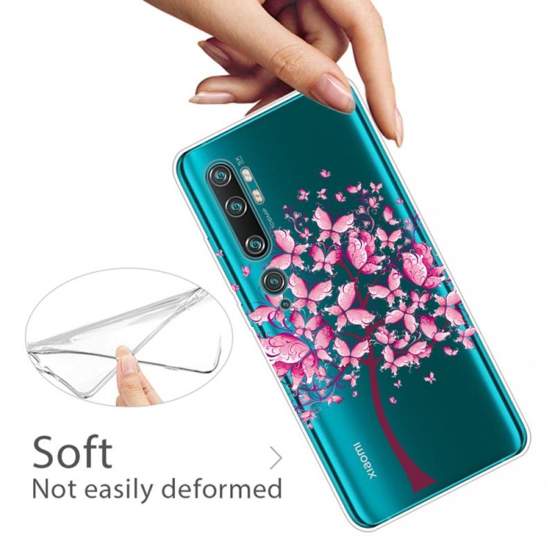 Hülle Xiaomi Mi Note 10 / 10 Pro Rosa Baumkrone