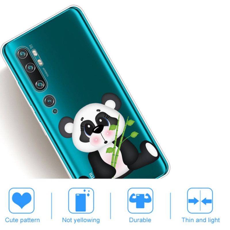 Hülle Xiaomi Mi Note 10 / 10 Pro Transparenter Trauriger Panda