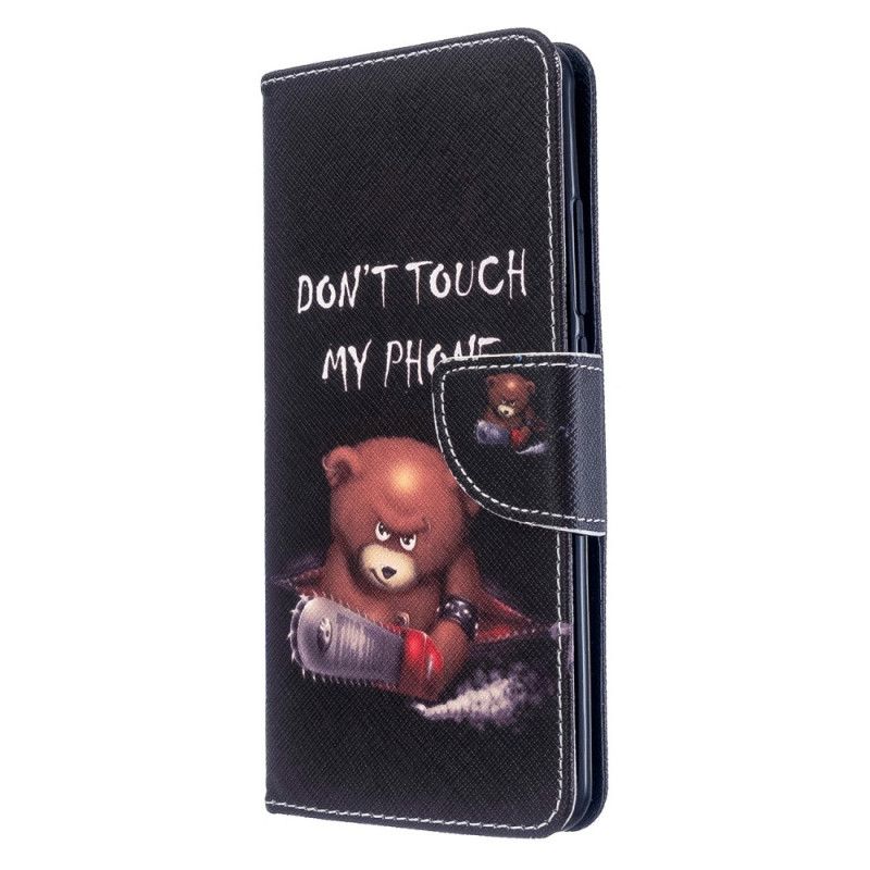 Lederhüllen Xiaomi Mi Note 10 / 10 Pro Gefährlicher Bär