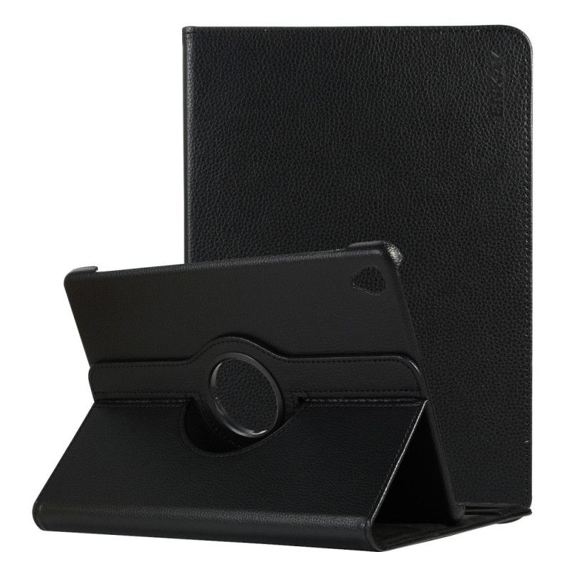Case Für Huawei MediaPad M6 10.8'' Schwarz 360 ° Drehbares Litschi-Enkay-Kunstleder