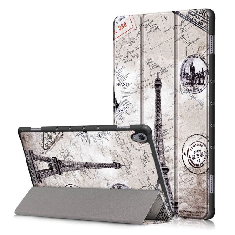 Smart Case Huawei MediaPad M6 10.8'' Verstärkter Retro-Eiffelturm