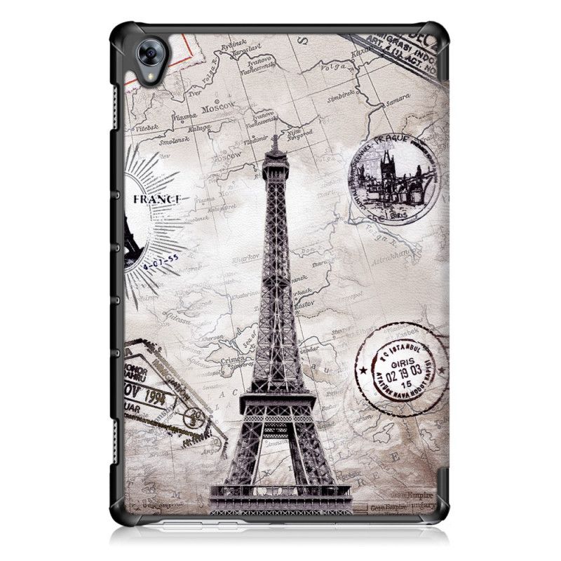 Smart Case Huawei MediaPad M6 10.8'' Verstärkter Retro-Eiffelturm