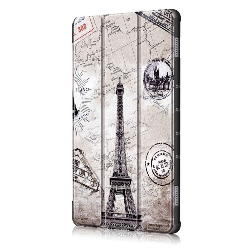 Smart Case Huawei MediaPad M6 10.8'' Verstärkter Retro-Eiffelturm