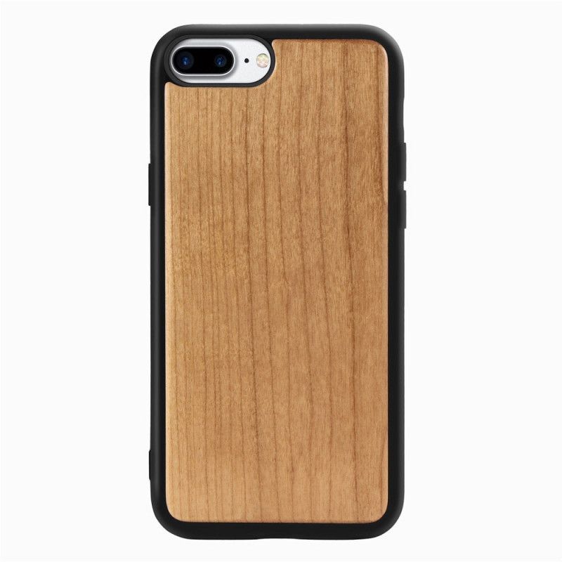 Hülle iPhone 6 / 6S Plus Beige Handyhülle Naturholz