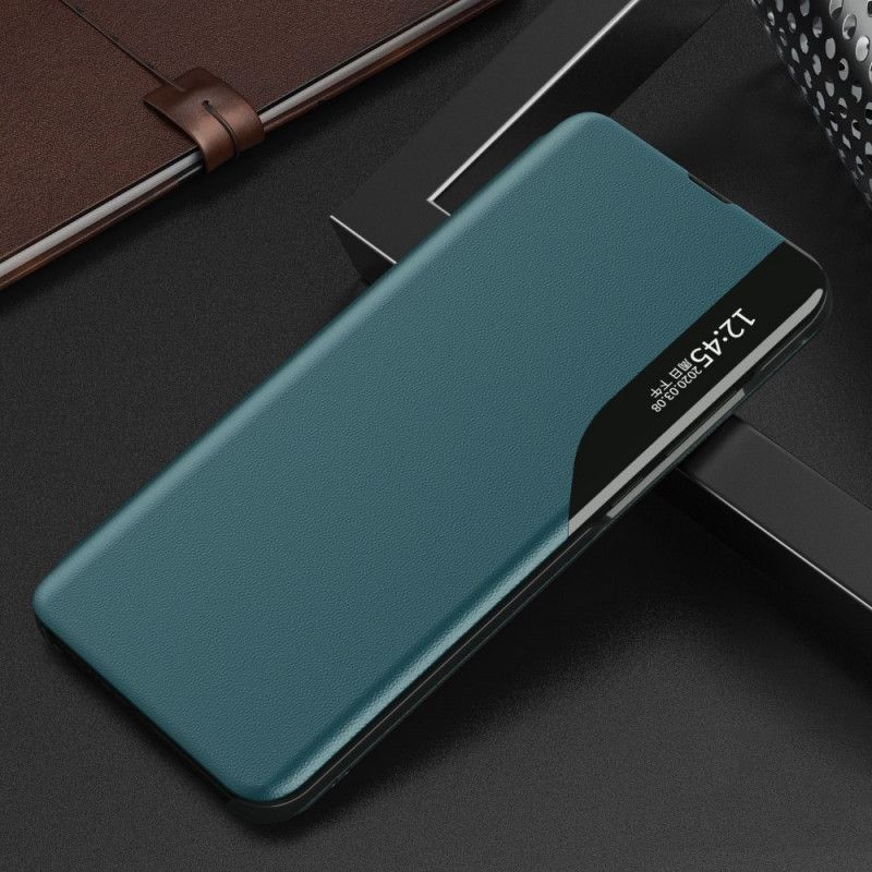 Ansichtsabdeckung Xiaomi Mi 11 Schwarz Kunstlederfarben