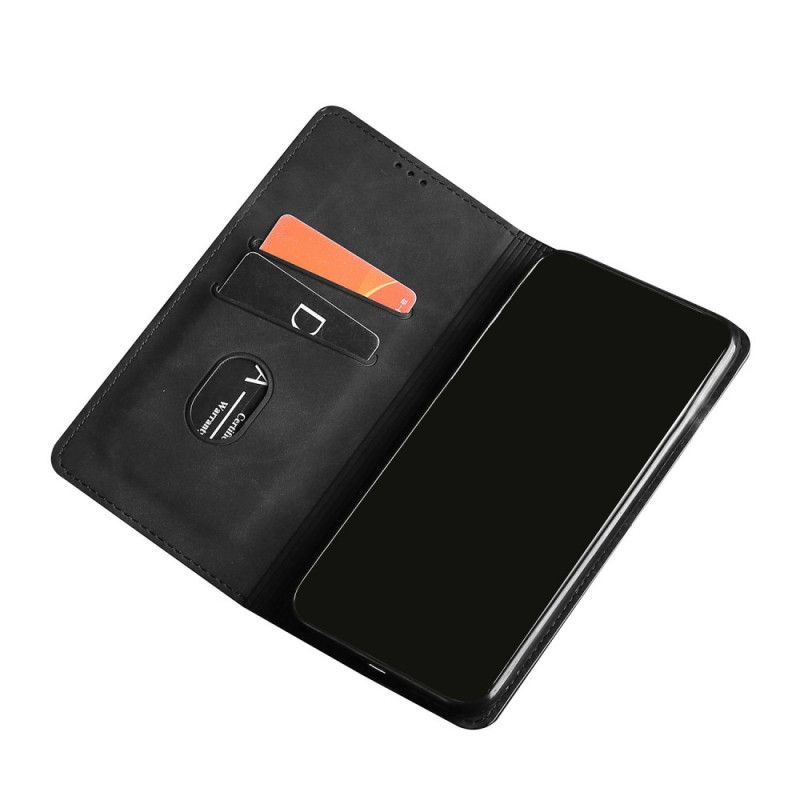 Flip Case Xiaomi Mi 11 Schwarz Handyhülle Hautberührung
