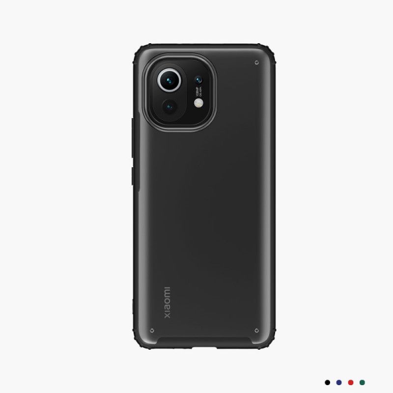 Hülle Für Xiaomi Mi 11 Schwarz Mattierter Hybrid