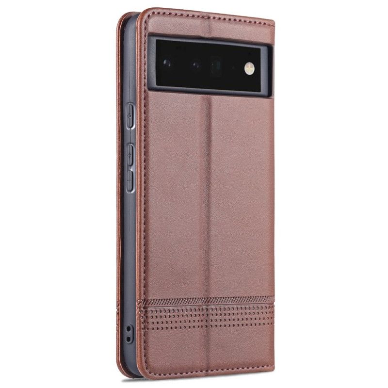 Flip Case Google Pixel 6 Azns Lederstil