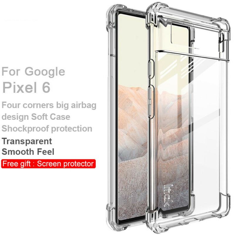 Hülle Google Pixel 6 Handyhülle Transparent Mit Imak Screen Film