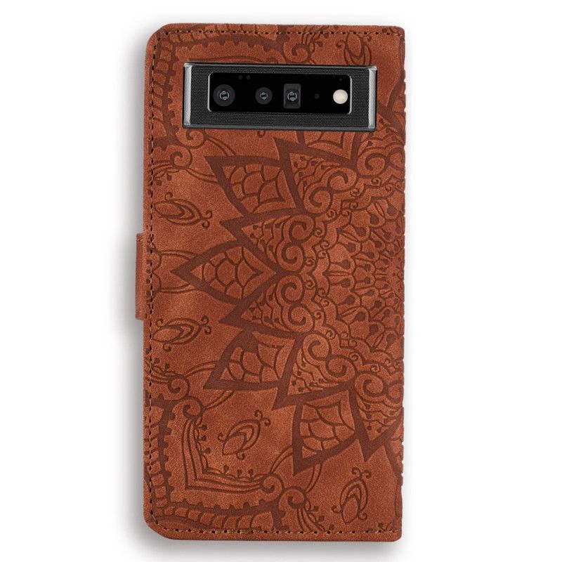 Lederhüllen Für Google Pixel 6 Barock-mandala