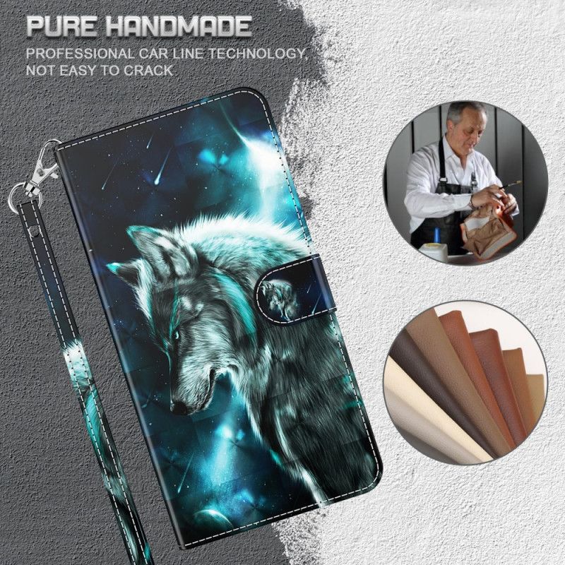 Lederhüllen Für Google Pixel 6 Majestätischer Wolf