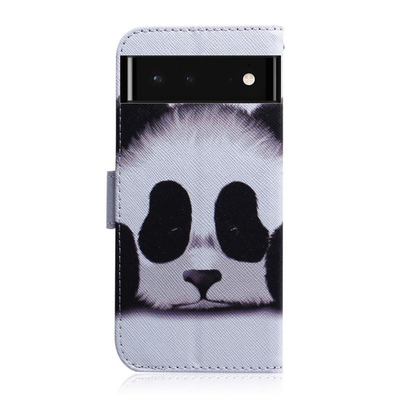 Lederhüllen Google Pixel 6 Pandagesicht