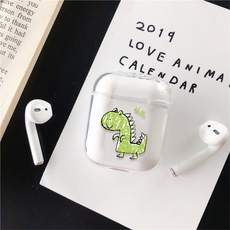 Hülle AirPods Grün Lustige Tiere