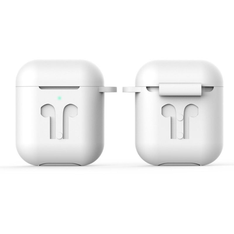 Hülle Für AirPods Schwarz Design Silikon