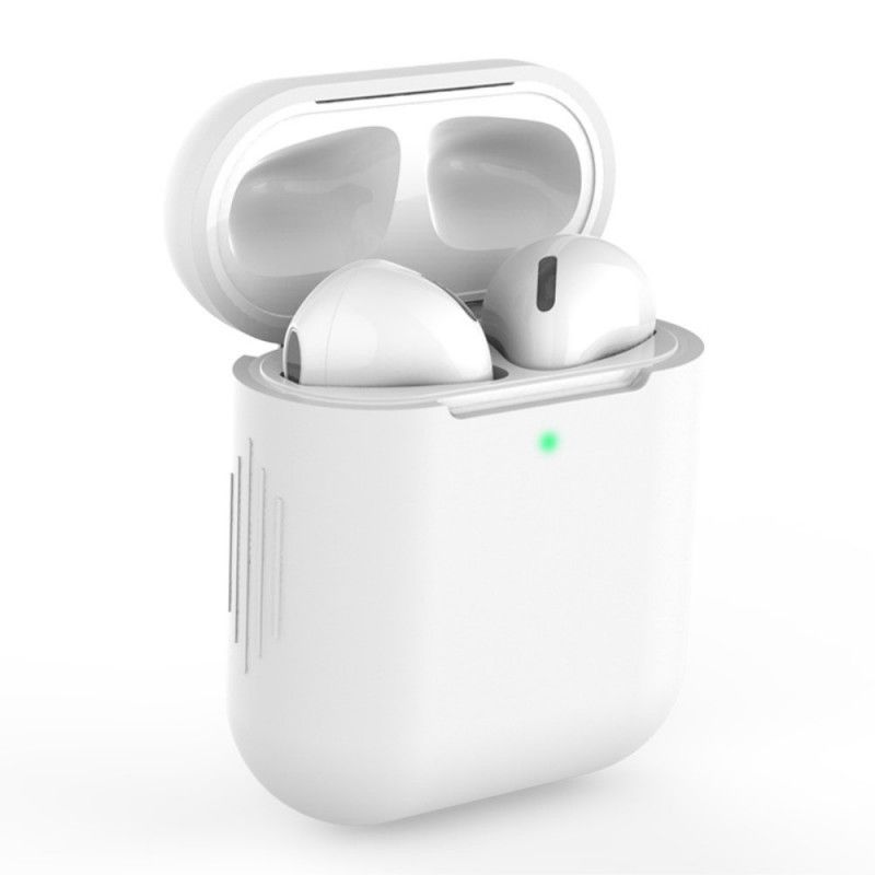 Hülle Für AirPods Schwarz Klassisches Silikon