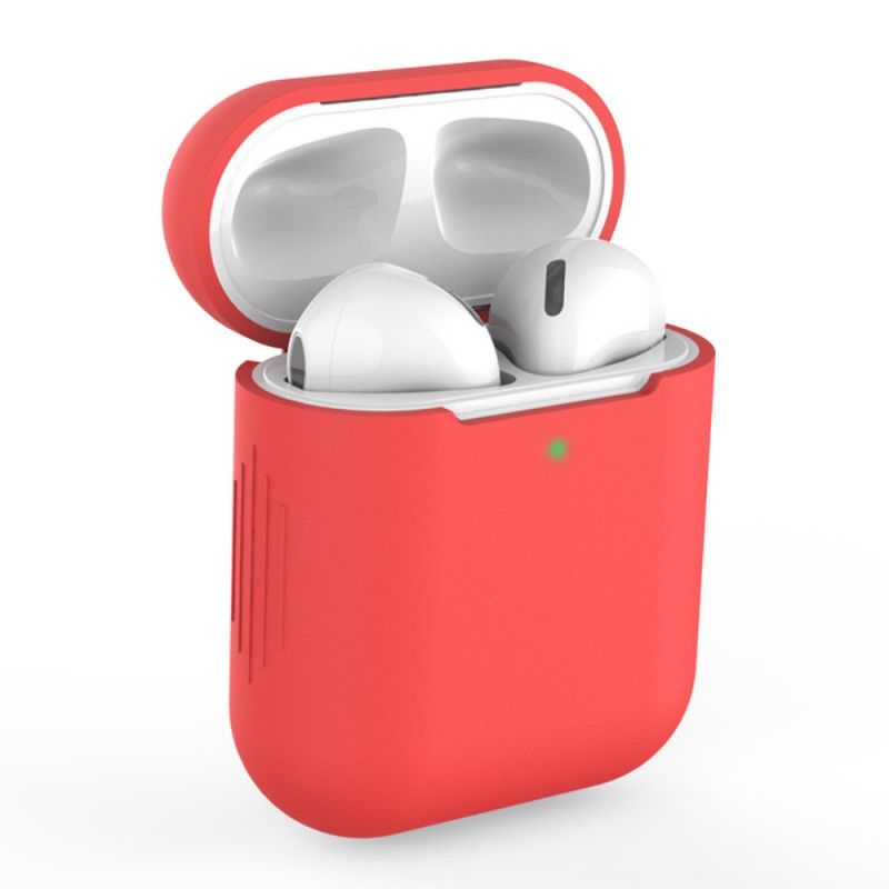 Hülle Für AirPods Schwarz Klassisches Silikon