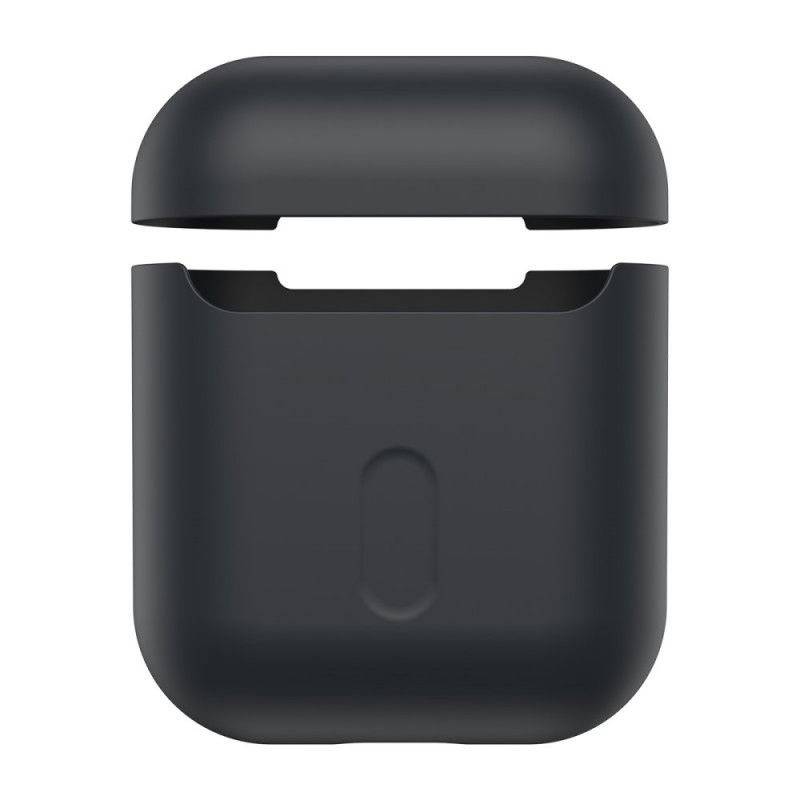 Hülle Für AirPods Schwarz Silikonbasis