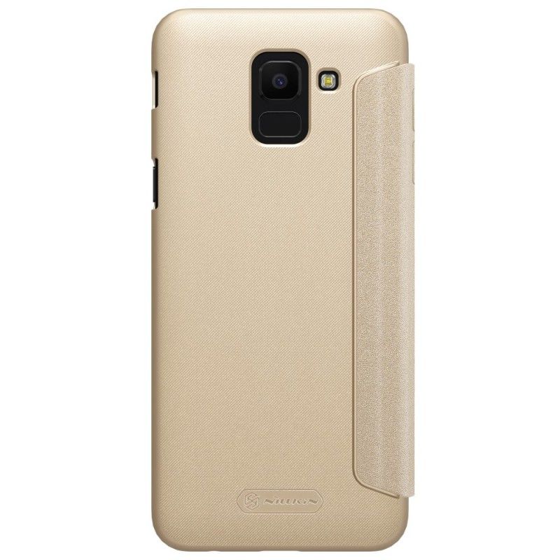 Flip Case Für Samsung Galaxy J6 Schwarz Nillkin