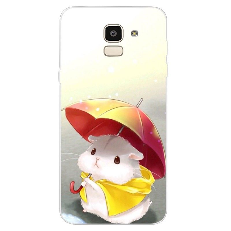 Hülle Samsung Galaxy J6 Handyhülle Hamster Im Regen