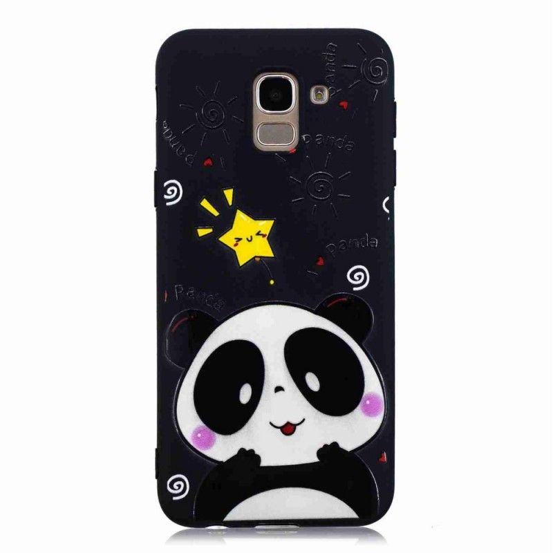 Hülle Samsung Galaxy J6 Pandastern