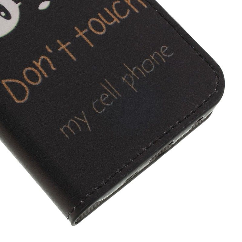 Lederhüllen Für Samsung Galaxy J6 Berühre Mein Handy Nicht