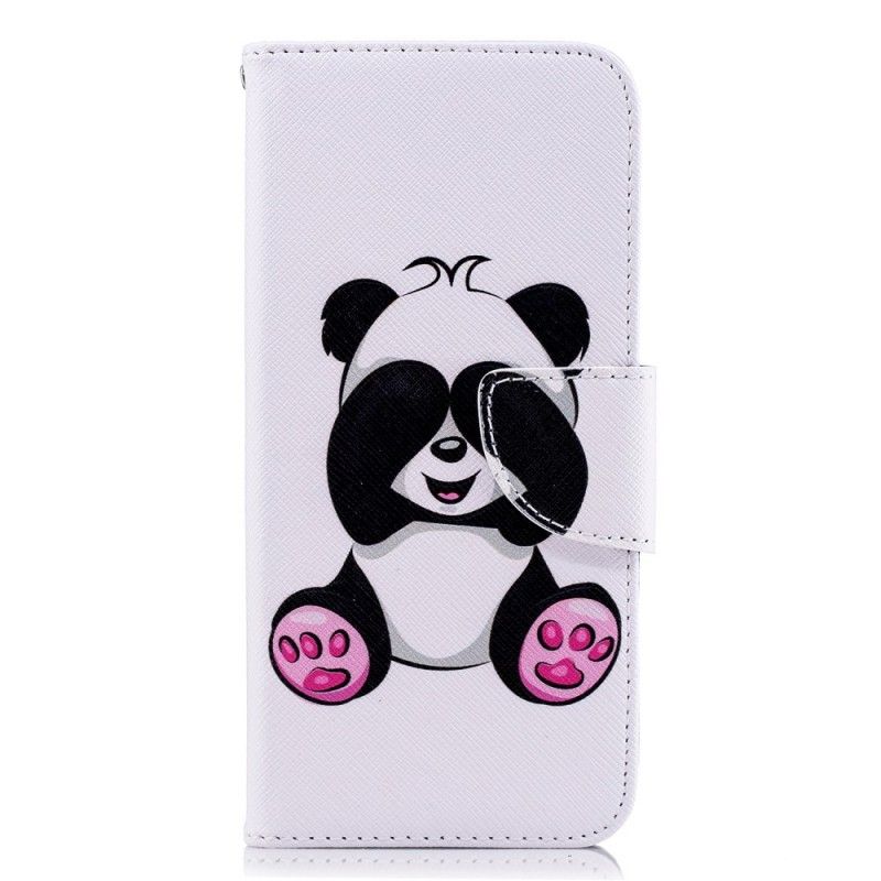Lederhüllen Für Samsung Galaxy J6 Lustiger Panda