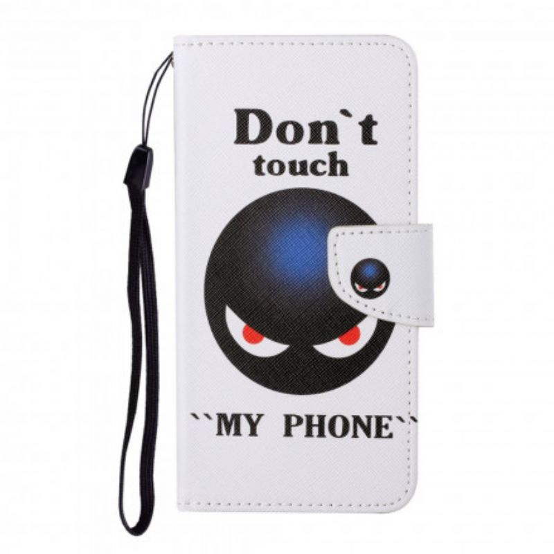 Lederhüllen Für Oppo A15"my Phone" Nicht Berühren