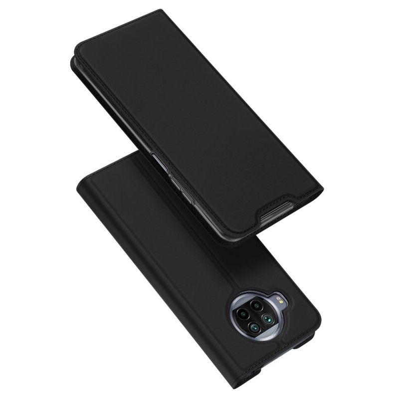 Flip Case Für Xiaomi Mi 10T Lite 5G / Redmi Note 9 Pro 5G Schwarz Dux Ducis