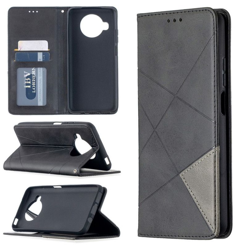 Flip Case Xiaomi Mi 10T Lite 5G / Redmi Note 9 Pro 5G Schwarz Künstlerstil