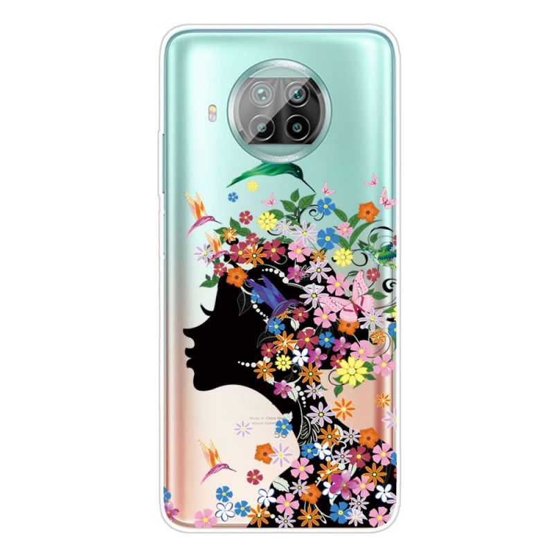 Hülle Für Xiaomi Mi 10T Lite 5G / Redmi Note 9 Pro 5G Hübscher Blütenkopf