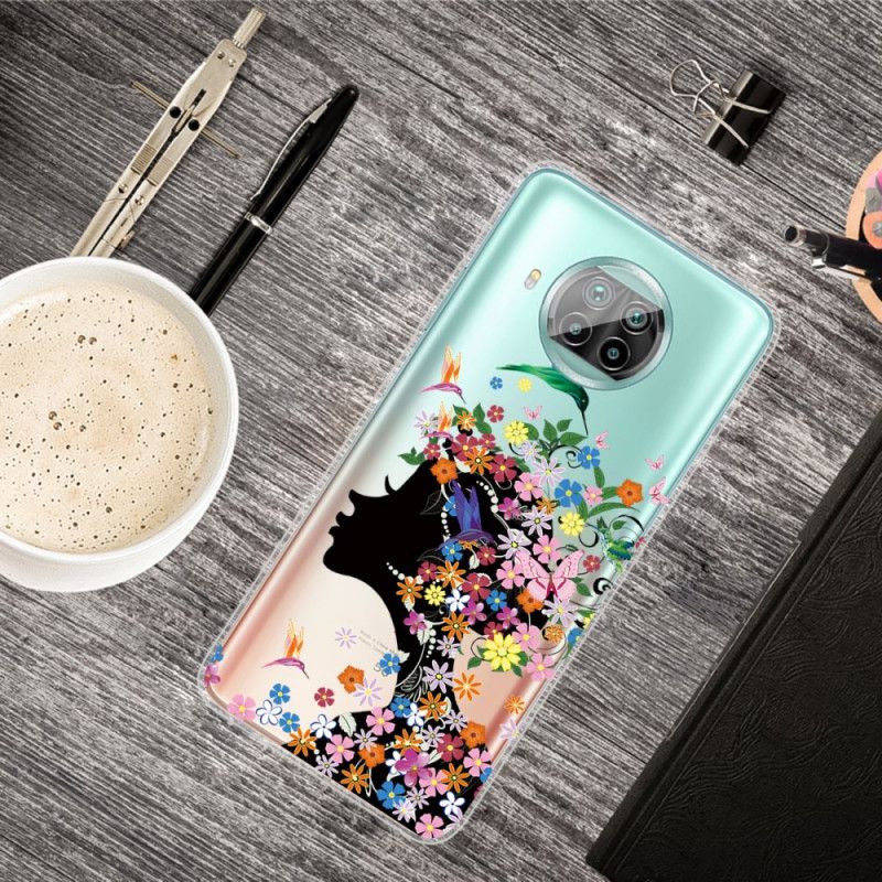 Hülle Für Xiaomi Mi 10T Lite 5G / Redmi Note 9 Pro 5G Hübscher Blütenkopf