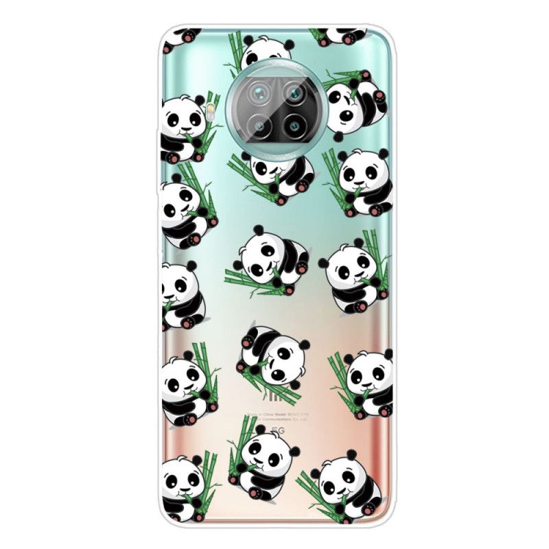 Hülle Für Xiaomi Mi 10T Lite 5G / Redmi Note 9 Pro 5G Kleine Pandas