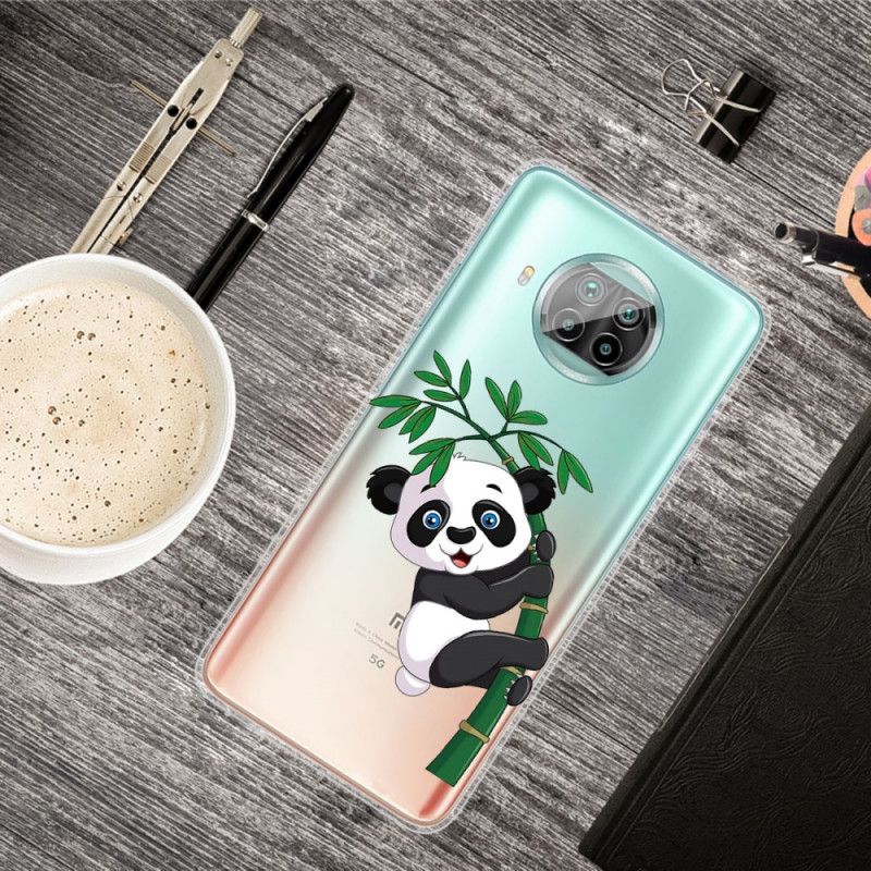 Hülle Für Xiaomi Mi 10T Lite 5G / Redmi Note 9 Pro 5G Panda Auf Bambus